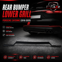 Rear Bumper Lower Grill 9Y0807649 Compatible With Porsche Cayenne (2018-2020) Tag No.514