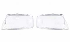 Front Headlight Glass Compatible with  Audi A8 D3 (2004-09)