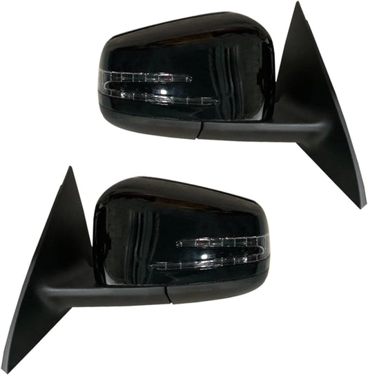 Mirror Assembly Electric Folding/Turn Signal Complete Door wing Mirror Left & Right (20 Pin) Compatible With MERCEDES BENZ GLA W156 Tag-SMA-106