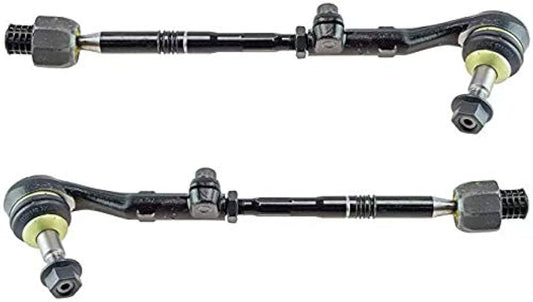 Front Steering Tie Rod End Head Assembly (Rack End & Tie Rod End) Right & Left Set 32106765235 32106765236 Compatible With BMW 3 Series (E90) & X1 (E84) & Z4 Roadster (E89)