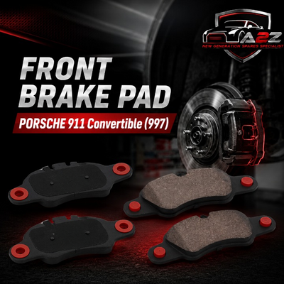 Front  Brake Pad 98135193000  2445901 P65018N P65018 Compatible With PORSCHE 911 Convertible (997)