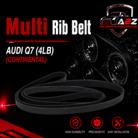Multi RIB Belt 6PK2475 06E903137AE  059903137AC 059903137R  06E903137AE  Compatible With AUDI Q7 (4LB) (CONTINENTAL) Tag no :42