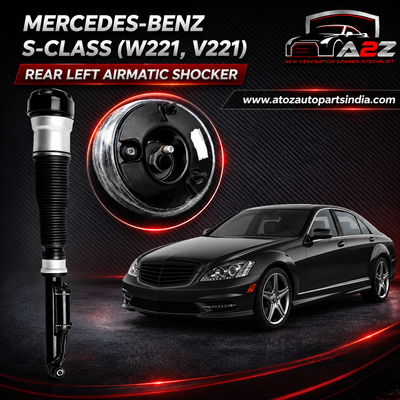 Rear Left Air Suspension Shock Absorber Strut 2213205513 2213202113 2213203613 Compatible With MERCEDES-BENZ S-CLASS (W221, V221)