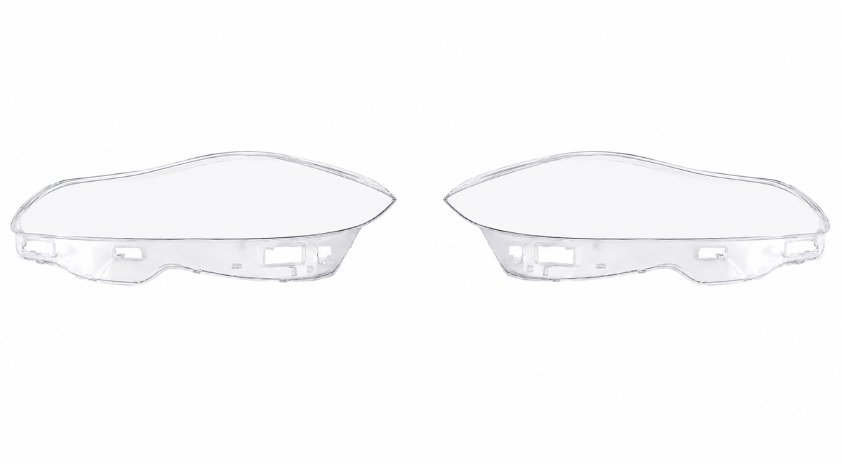 Front Headlight Lens Cover Car Headlamp Cover Transparent Lamp Shell Compatible With Jaguar XJL (2010-2019)
