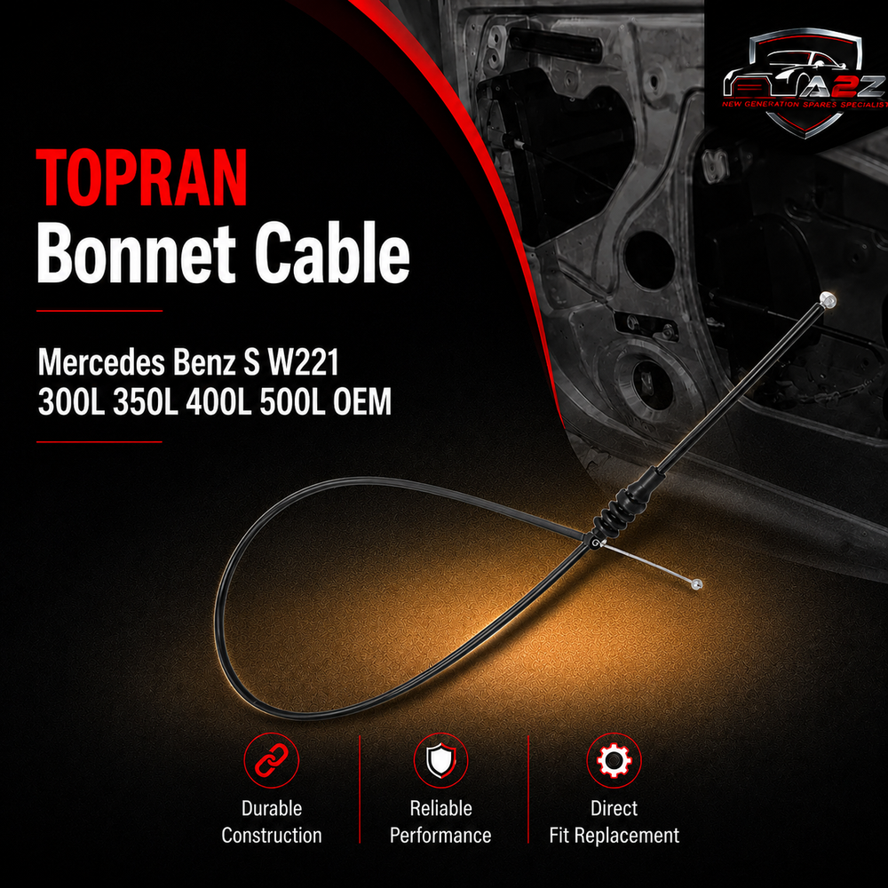 TOPRAN Bonnet Cable A2218800259 2218800259 Compatible With Mercedes Benz S W221 300L 350L 400L 500L OEM