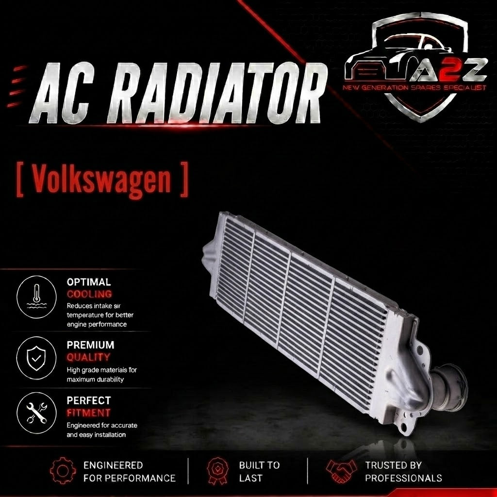 Ac Radiator Intercooler 7H0145804A 7H0145804B Compatible With Volkswagen