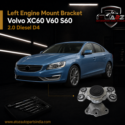 Left Engine Mount Bracket 31401307 Compatible With Volvo XC60 V60 S60 2.0 Diesel D4