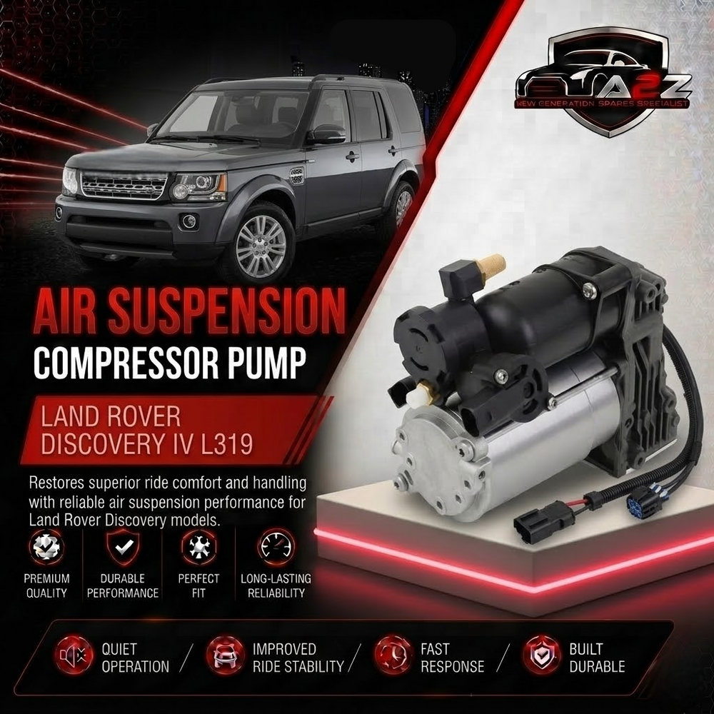 Air Suspension Compressor Pump LR061888 LR045444 LR044360 LR032902 Compatible With LAND ROVER DISCOVERY IV L319 | LR4 & RANGE ROVER III L322 & RANGE ROVER SPORT I L320