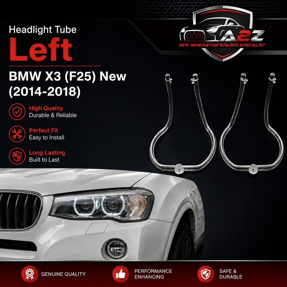 Headligth Tube Left 63117401131 Compatible With BMW X3 (F25) New (2014-2018) Tag No.72