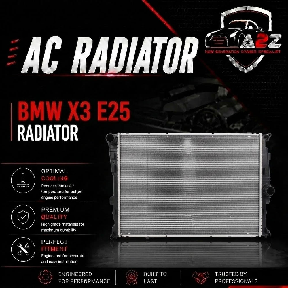 Engine Cooling Radiator 17118623366 Compatible With BMW X3 E25