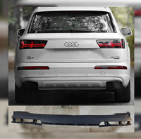 Rear Bumper Upper Black 4M0807511  4M0807511GRU Compatible With AUDI Q7 2016 Tag No.215