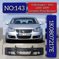 Complete Front Bumper 1K0807217E Compatoble With Volkwagen Jetta (2005-2009) Tag No.143