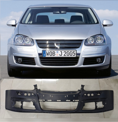 Complete Front Bumper 1K0807217E Compatoble With Volkwagen Jetta (2005-2009) Tag No.143