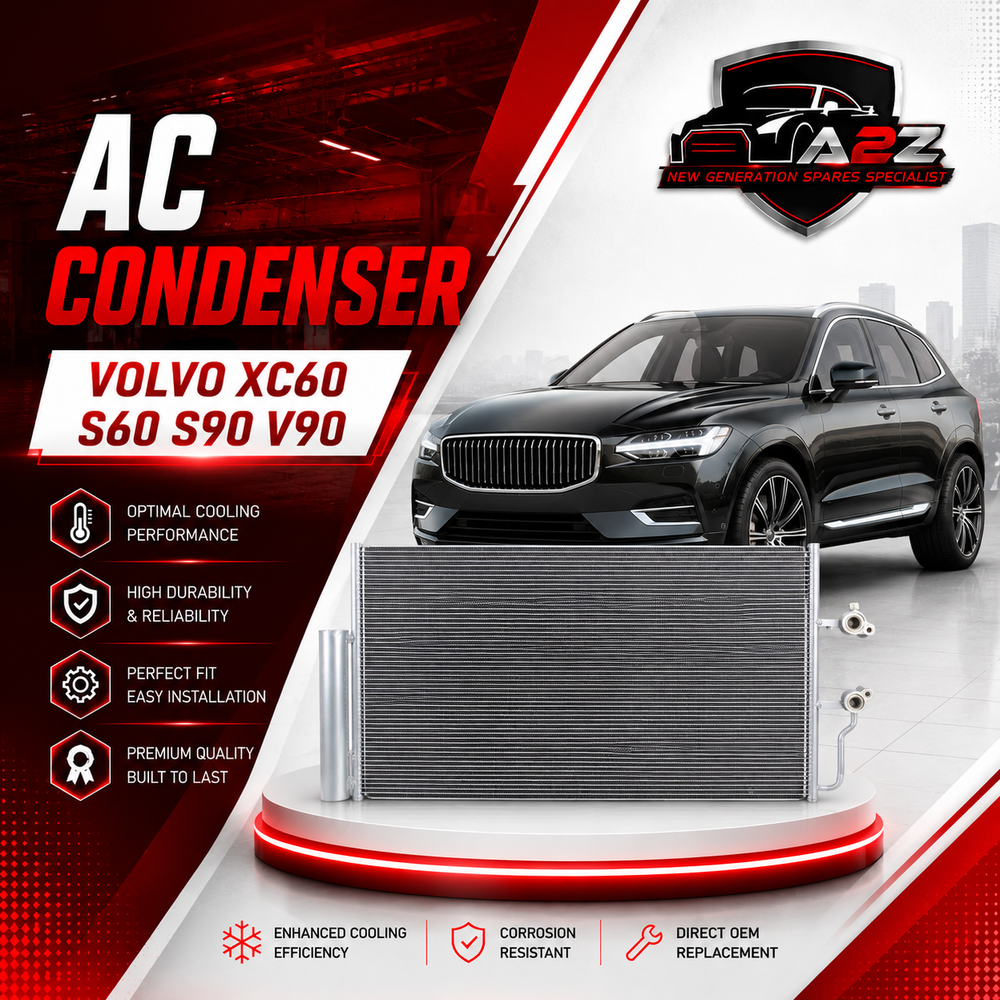 Condenser 31657364 32138991 32339859 Compatible With Volvo  XC60 S60  S90 V90