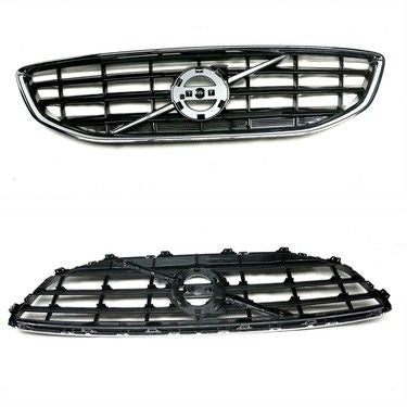 Front Show Grill (Glossy Black) 31283762 Compatible With Volvo V40 (2013-16)