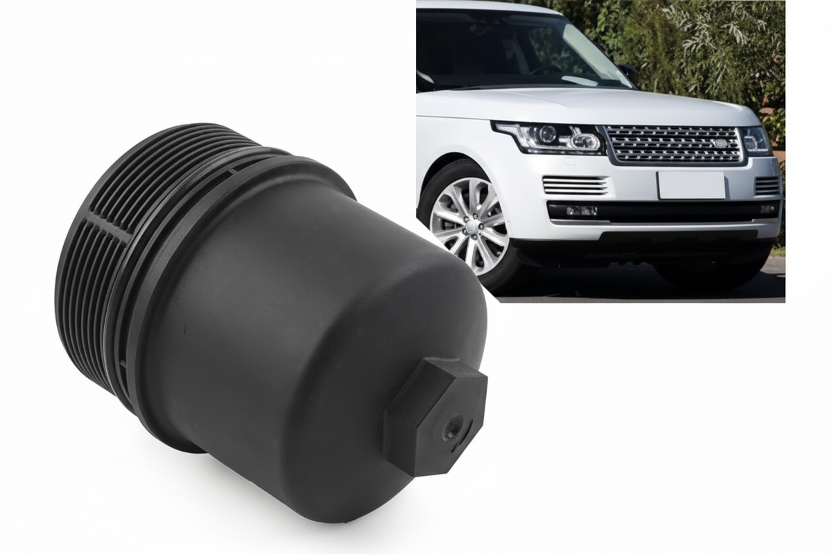 Oil Filter Housing Cap LR013147 Compatible With LAND ROVER RANGE ROVER IV (L405) & RANGE ROVER SPORT II (L494)