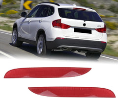 Rear Bumper Reflector Compatible With BMW X1 E84 2010-2012 Rear Bumper Reflector Left 63212990863 63142990863 & Right 63212990864 63142990864 Tag-RB-56