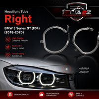 Headligth Tube Right 63117355555 Compatible With BMW 3 Series GT (F34)  (2018-2020) Tag No.87