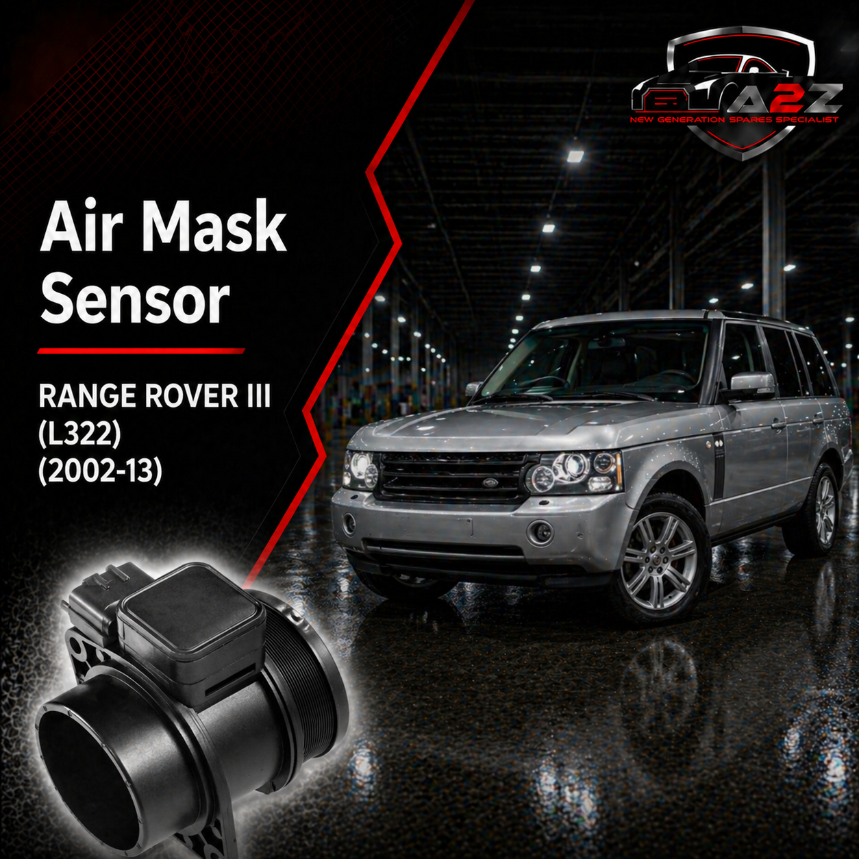 Air Mask Sensor PHF500090 Compatible With LAND ROVER & RANGE ROVER III (L322) & RANGE ROVER SPORT I (L320)