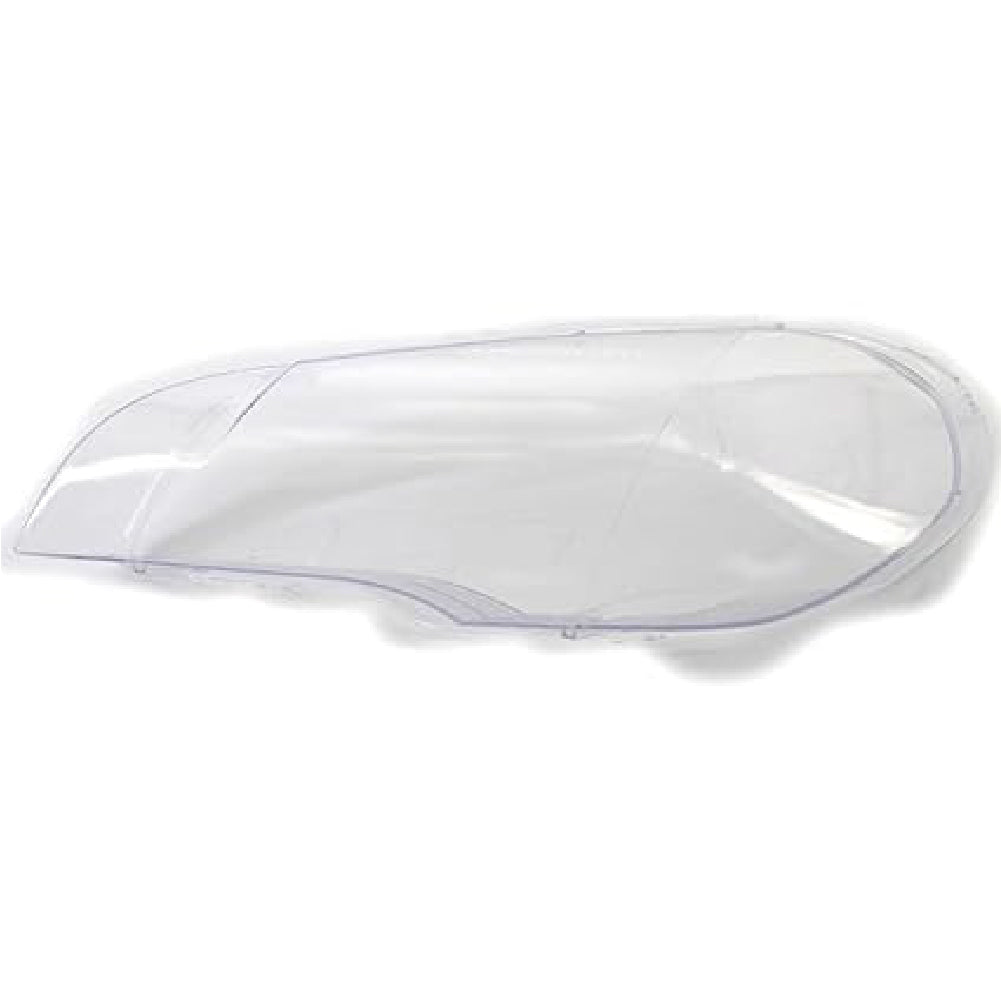 Car Front Headlight Lens Cover Transparent Lamp Shade Headlamp Lens Cover compatible for BMW E70 2006 -2014.