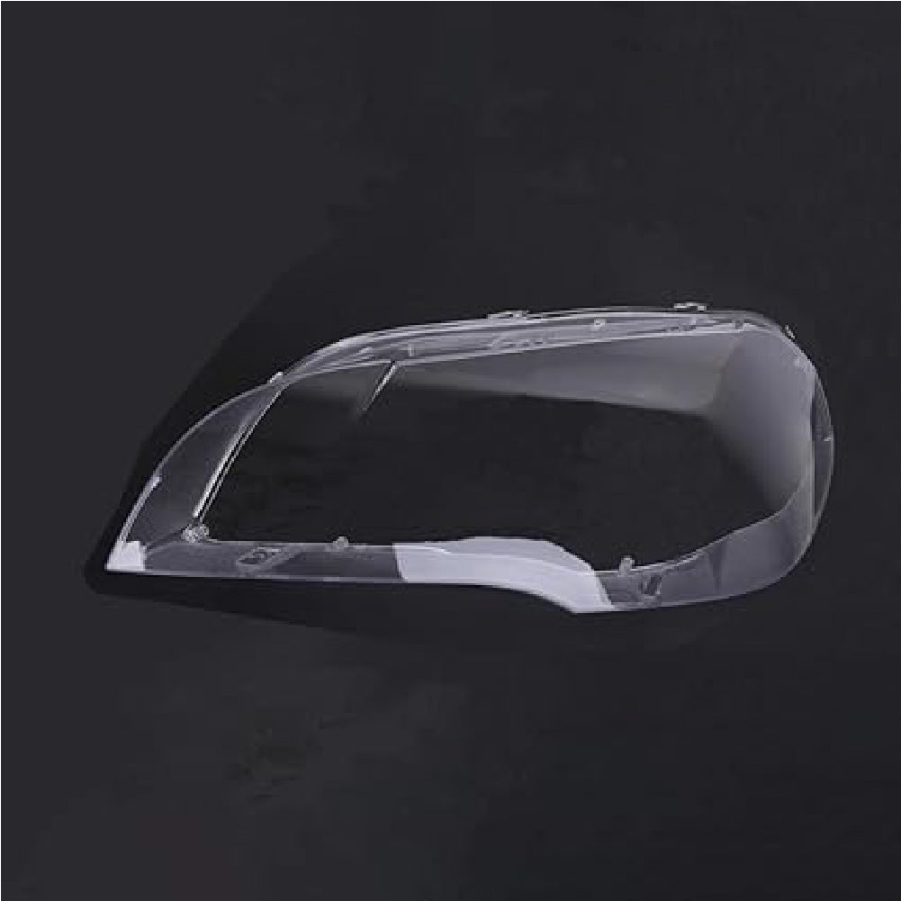 Car Front Headlight Lens Cover Transparent Lamp Shade Headlamp Lens Cover compatible for BMW E70 2006 -2014.