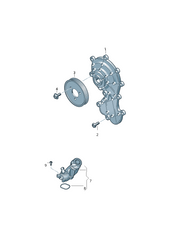 Elbow (Thermostat) 059121737R  For AUDI  A4 A6 A8 Q5 Q7  Tag-E-45/49