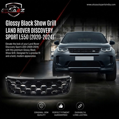 Glossy Black Show Grill LR183258 Compatible With LAND ROVER DISCOVERY SPORT (L550) (2020-2024) Tag No.13