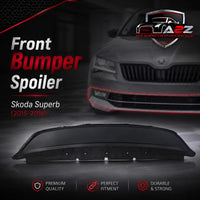 Front Bumper Spoiler 3V0807061 Compatible With Skoda Superb (2015-2018) Tag No.1162