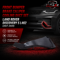 Front Bumper Brake Caliper Cooling Duct Left LR083228 & Right LR083227 Compatible With Land Rover Discovery 5 L462 (2017-20)