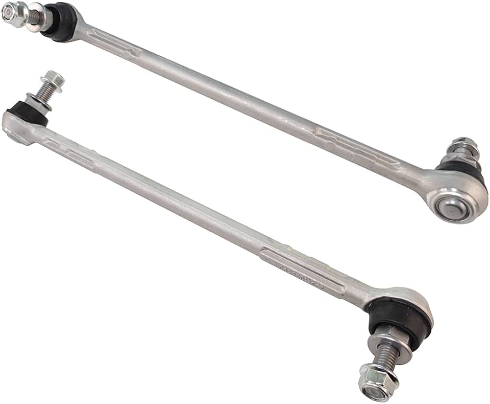 Front Axle Sway Bar End Stabilizer Link Right 31356765934 & Left 31356765933 Set Compatible With BMW 3 Series (E90) & X1 (E84) & Z4 Roadster (E89)