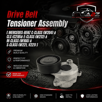 Belt Tensioner With Pulley 6512001770 6512001670 6512000070 Compatible With MERCEDES-BENZ C-CLASS (W204) & CLS (C218)& E-CLASS (W212) & M-CLASS (W166) & S-CLASS (W221, V221)