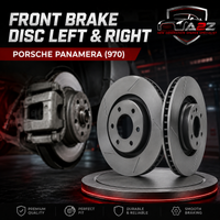 Front Brake Disc Set Left 298615301B Right 298615302B Compatible With PORSCHE PANAMERA (970)