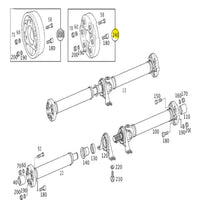 Prop Shaft Mount 1704100115 & 2024101815 & 2104101215 Compatible With MERCEDES-BENZ C-CLASS (W203) E-CLASS (W210) GLE (W166)