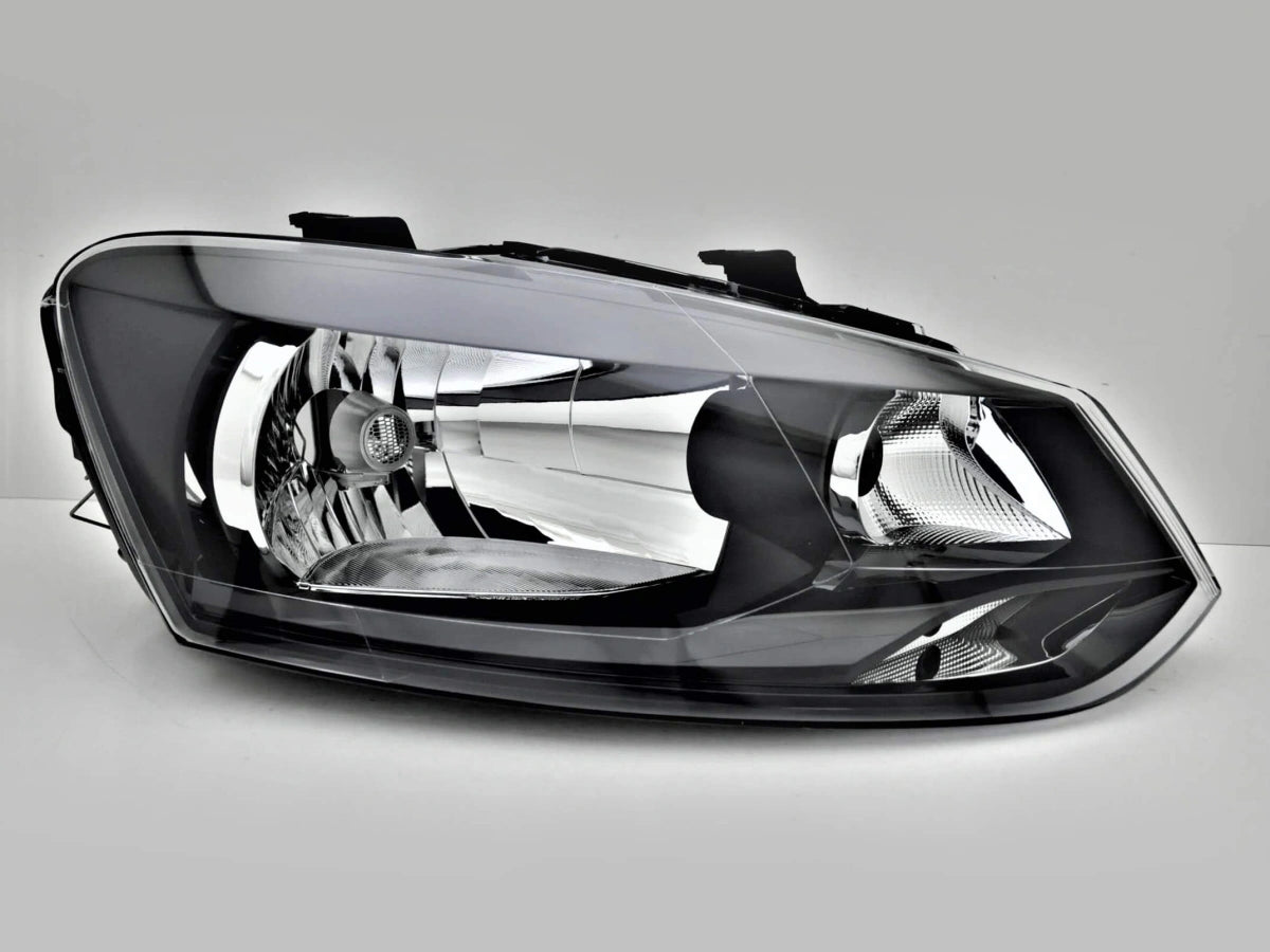 Head Light Set Left 6R2941015 Right 6R2941016 Compatible With Volkswagen Polo (2009)
