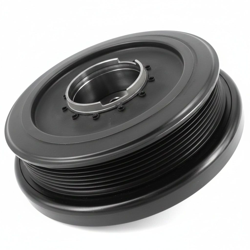Crankshaft Pulley 11237800026 Compatible With BMW 5 Series F10 F07 & 7 Series (F01, F02, F03, F04) & X3 (F25) & X5 (E70) & X5 (F15, F85) & X6 (E71, E72) & X6 (F16, F86)  Tag-CP-02