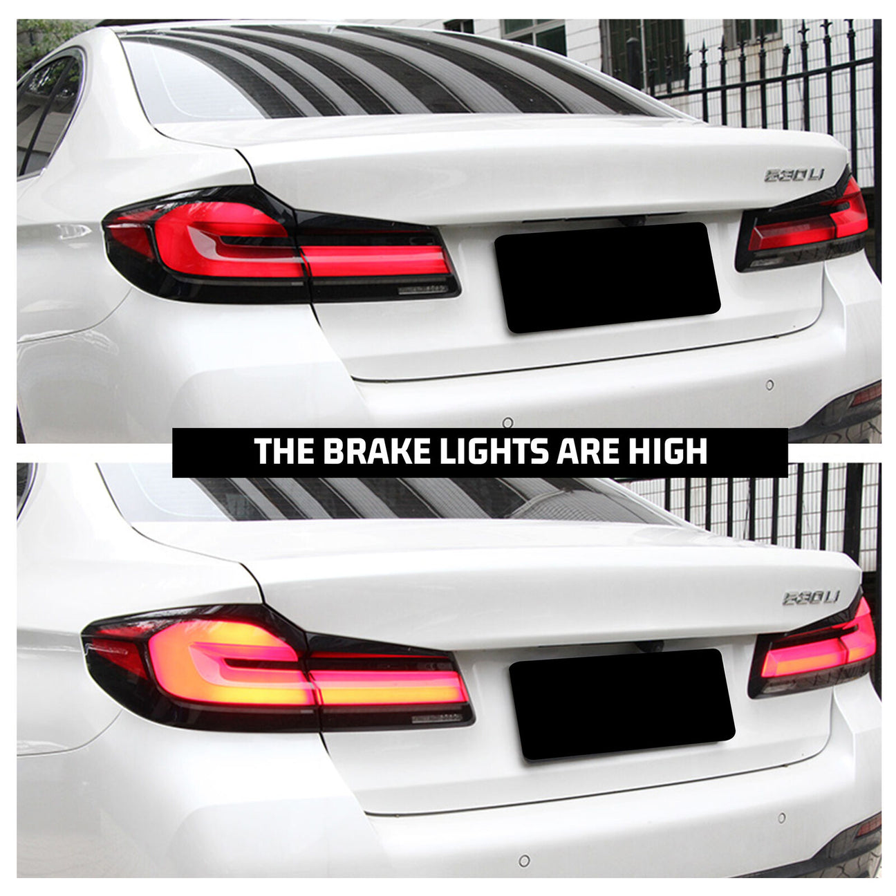 Upgrade Complete Tail Light Assy Set ( Upgrade Normal To G30 Latest Style) Plug And Play No Need To Change Bumper Compatible With BMW G30 (2017-20) Tag No.2