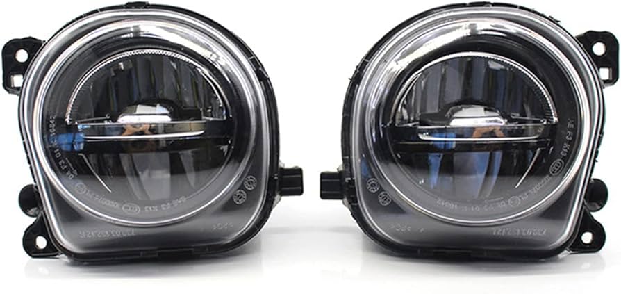 Fog Lamp Fog Light Compatible With BMW 5 Series F10 2014-2017 Fog Lamp Fog Light Left 63177311293 & Right 63177311294 Tag-FO-54