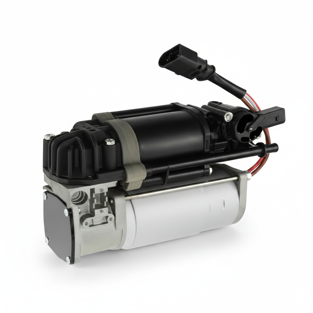 Air Suspension Compressor Pump 4G0616005C 4H0616005C Compatible With AUDI A6 4G A7