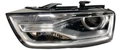 Headlight Headlamp Left 8U0941043C & Right 8U0941044C (With Blaster) Compatible With AUDI Q3 2016-2018