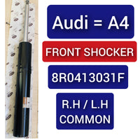 Front (Left & Right Same) Shock Absorber 8WD413031F Compatible With AUDI A4 B9 (8W2, 8WC) | A4 / S4 (1PCS)