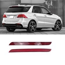 Rear Bumper Reflector Compatible With MERCEDES-BENZ GLE Coupe C292 & M-CLASS W166 Rear Bumper Reflector Left 1668200074 & Right 1668200174 Tag-RB-102