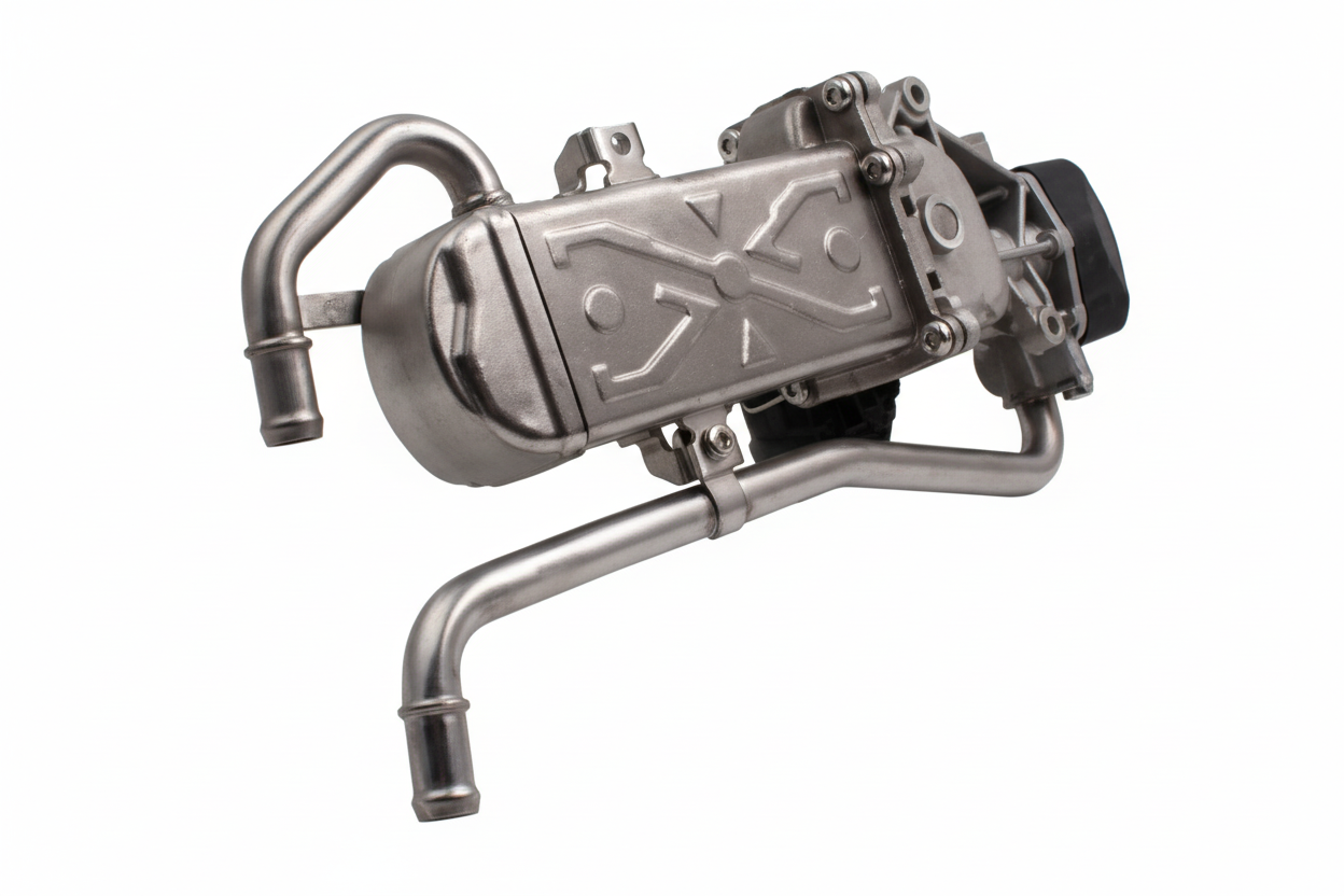 Exhaust Gas Recuperation EGR Assembly 03L131512CE Compatible With AUDI Q3 (8UB, 8UG) & SKODA YETI (5L) & VW POLO V (6R1, 6C1)