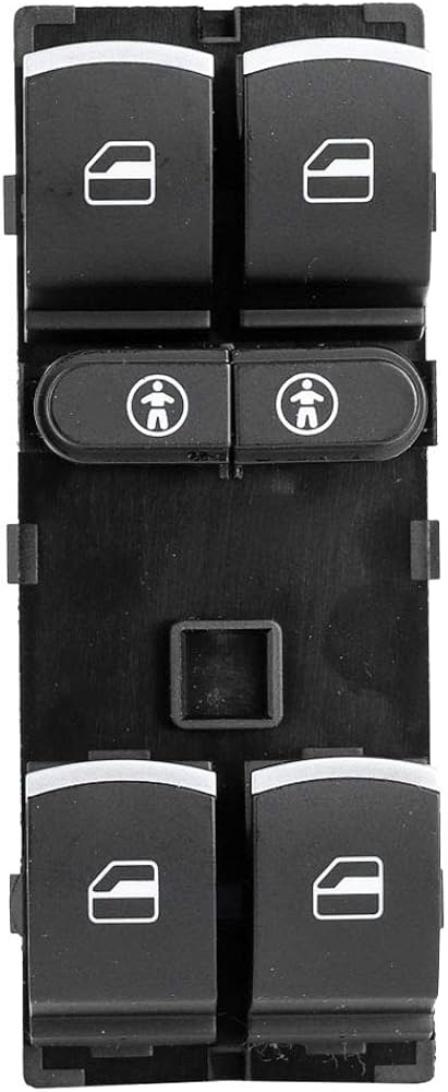 Volkswagen Power Window Switch Black 10-pin 7P6959857 4013000 V10730474 Tag-SW-52