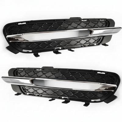 Fog Lamp Cover With Chrome Left 2128851523 & Right 2128851623 A2128851523 Compatible With MERCEDES-BENZ E-CLASS W212 2010-2013 Tag -291