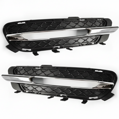 Fog Lamp Cover With Chrome Left 2128851523 & Right 2128851623 A2128851523 Compatible With MERCEDES-BENZ E-CLASS W212 2010-2013 Tag -291