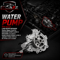 Water Pump With Sensor  LR140742 JDE40023 LR115260 Compatible With LAND ROVER DEFENDER Station Wagon (L663) & DISCOVERY SPORT (L550) & DISCOVERY V (L462) & RANGE ROVER EVOQUE (L538)  & JAGUAR F-PACE (X761) & XE (X760) & XF II (X260)  Tag-W-89