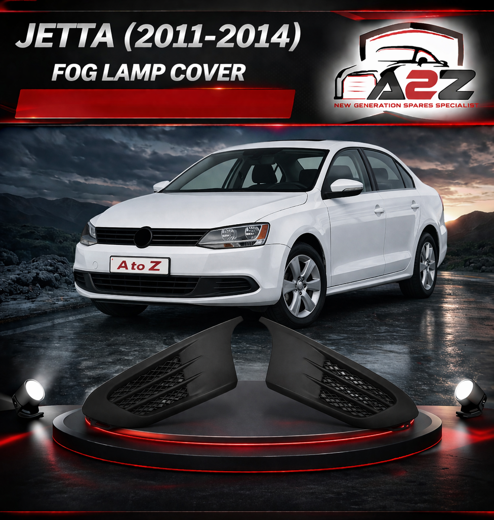 Fog Lamp Cover Left 5C6853665 & Right 5C6853666 5C68536659B9 Compatible With VW JETTA (2011-2014) No.141