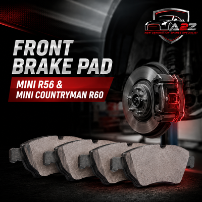Front Brake Pad 34119804735  2398404  P06086 Compatible With MINI R56 & MINI COUNTRYMAN R60