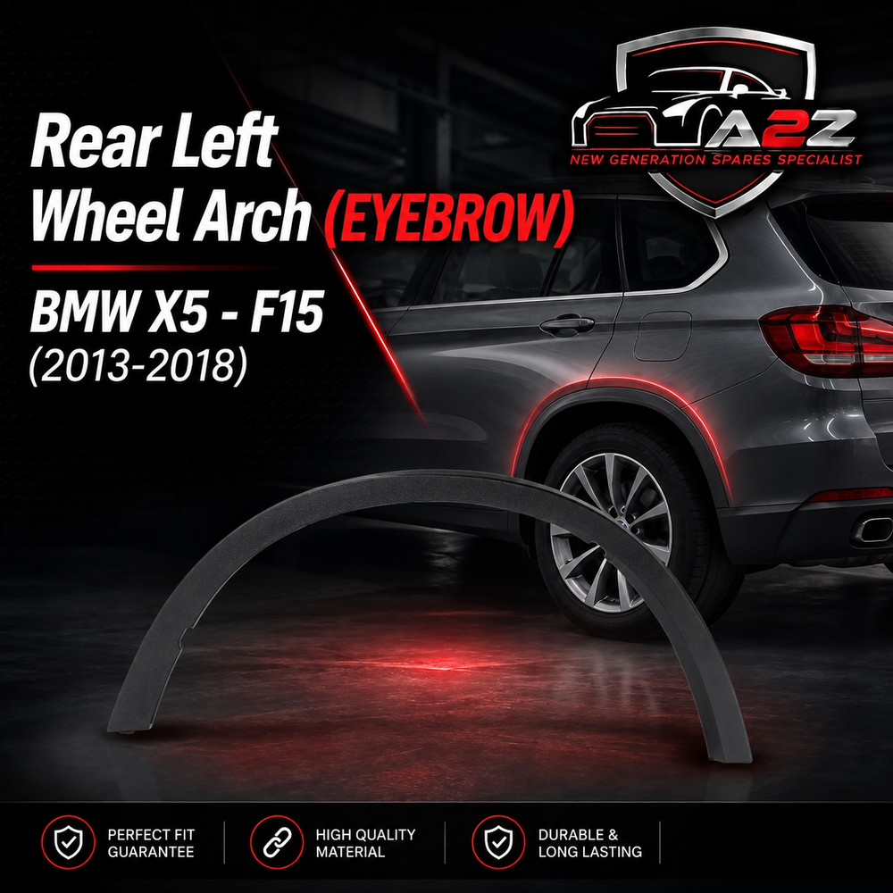 Rear Left Wheel Arch (EYEBROW) 51777294371 Compatible With BMW X5 F15 2013-2018 Tag-EY-43