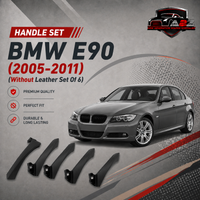 Inner Door Handle Assembly (Without Leather Set Of 6) Compatible With BMW  3 Series E90